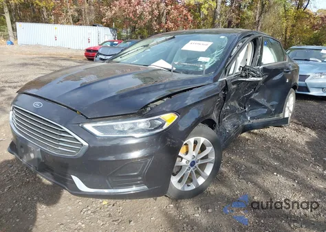 2020 Ford Fusion Hybrid Sel from USA, damaged, VIN 3FA6P0MU4LR252525